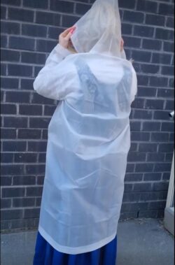 "Poncho" Regnfrakk By Stokkeholm Semi-transparent Flergangs onesize - Bilde 2