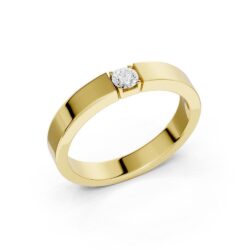 Alliansering gull 1x0,10ct TWSI