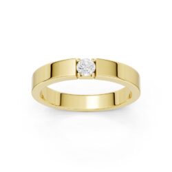Alliansering gull 1x0,10ct TWSI - Bilde 2