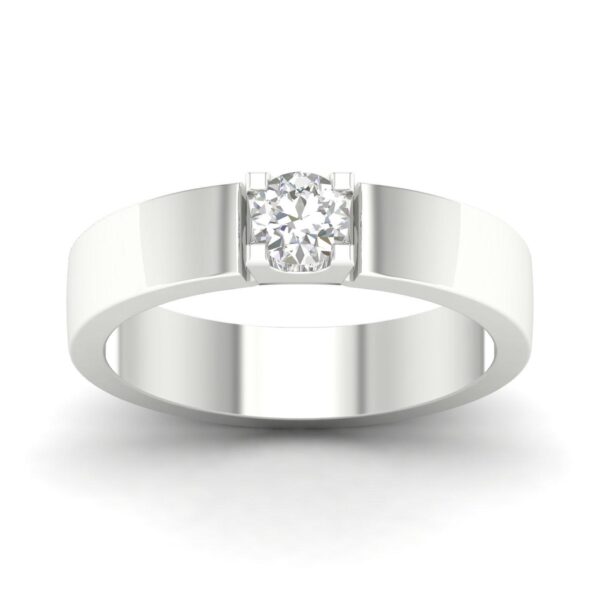Alliansering hvittgull 0,25ct TWSI