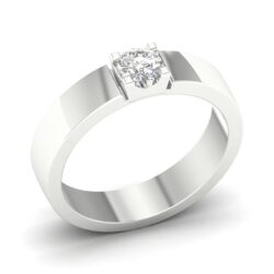 Alliansering hvittgull 0,25ct TWSI - Bilde 2