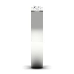 Alliansering hvittgull 0,25ct TWSI - Bilde 4