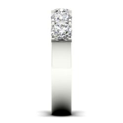 Alliansering hvittgull 5x0,25ct TWSI - Bilde 4