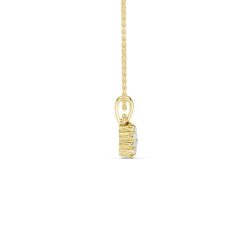 Anheng gult gull rosett 0,05ct twsi - Bilde 3