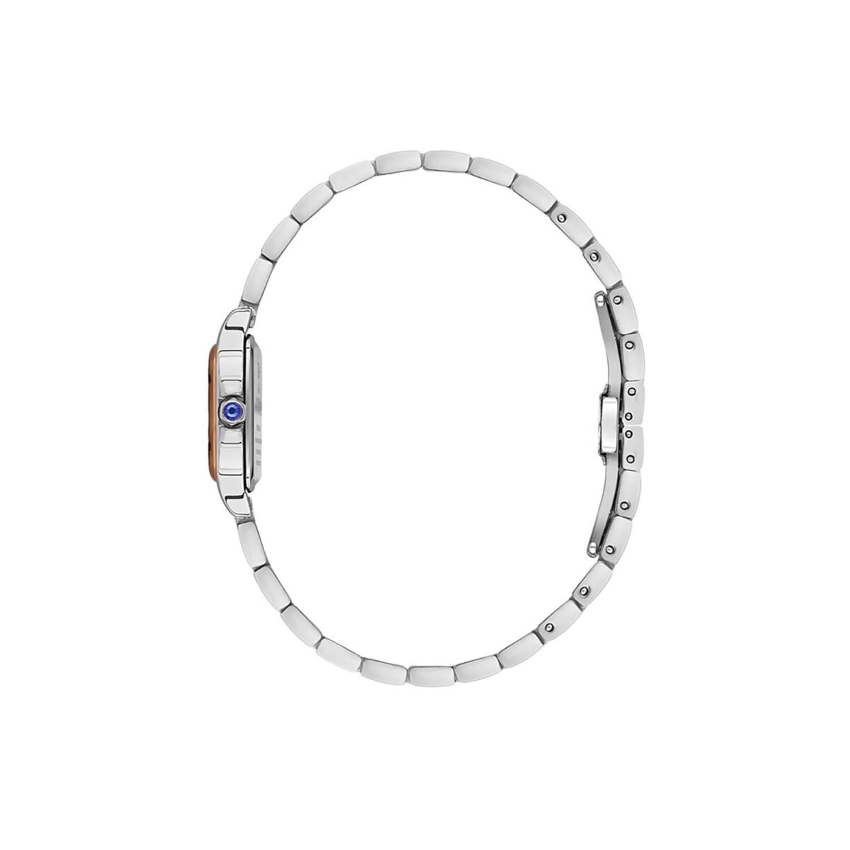 Beverly Hills Polo Club Klokke Stål/Rosé/Hvit - Firkantet 22mm - Bilde 3