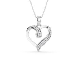 Hjerte 0,10ct WSI diamanter