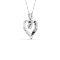 Hjerte 0,10ct WSI diamanter - Bilde 4