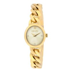 Liu Jo Klokke Gullfarget Oval - 24x32mm