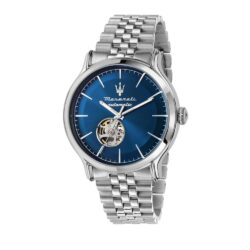 Maserati Epoca Klokke Sølvfarget/Blå  - 42mm