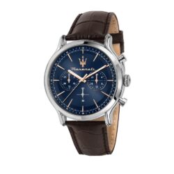 Maserati Klokke Brun/Blå  - 42mm
