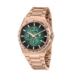 Maserati Klokke Rosé/Grønn  - 41mm