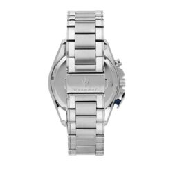 Maserati Klokke Sølvfarget/Blå  - 45mm - Bilde 7