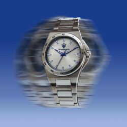 Maserati Klokke Sølvfarget/Sølv  - 40mm - Bilde 2