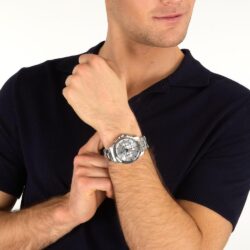 Maserati Klokke Sølvfarget/Sølv  - 42mm - Bilde 5