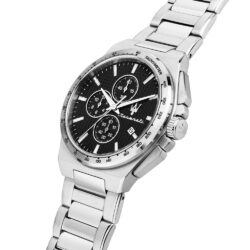 Maserati Klokke Sølvfarget/Svart  - 41mm - Bilde 4