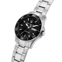 Maserati Klokke Sølvfarget/Svart  - 43mm - Bilde 5
