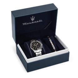 Maserati Klokke Sølvfarget/Svart  - 43mm - Bilde 4