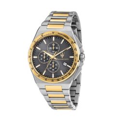 Maserati Klokke Stål/Gull/Grå  - 41mm