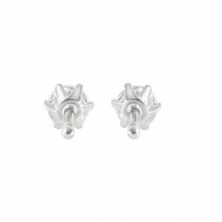 Ørepynt hvitt gull enstens 2x0,20ct TWSI - Bilde 4