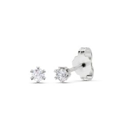 Ørepynt hvittgull - 2x0,05ct TWSI