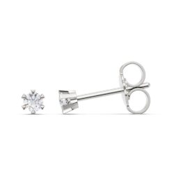 Ørepynt hvittgull - 2x0,05ct TWSI - Bilde 4