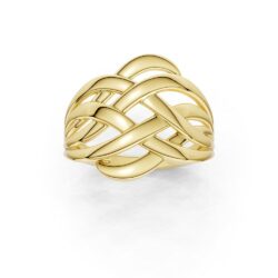 Ring gult gull bred flettet - Bilde 4
