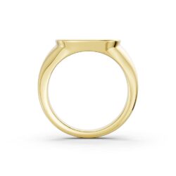 Ring gult gull signet - Bilde 2