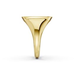 Ring gult gull signet - Bilde 3
