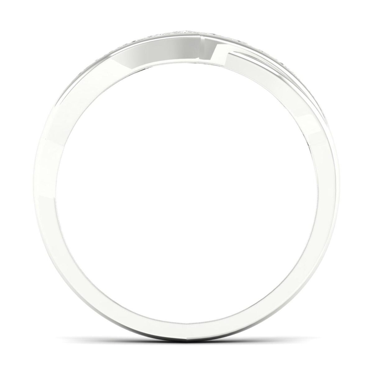 Ring hvittgull 0,04ct TWP - Bilde 3