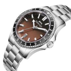 Slazenger Klokke Sølvfarget/Brun  - 42mm - Bilde 2