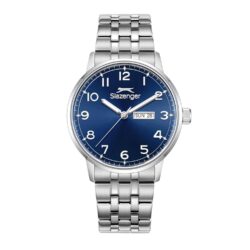 Slazenger Klokke Sølvfarget/Mørk blå - 43mm