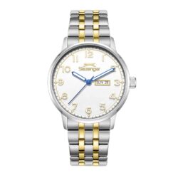 Slazenger Klokke Sølv/gull/Hvit - 43mm