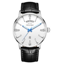 Slazenger Klokke Svart/Sølv - 43mm