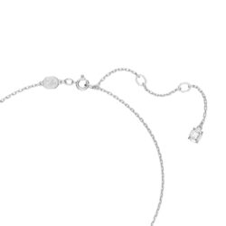 Swarovski - Stilla pendant, Round cut, White, Rhodium plated - Bilde 2