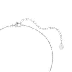 Swarovski - Ariana Grande x Swarovski pendant, Crystal Pearl, Round cut, Flower, White, Rhodium plat - Bilde 3