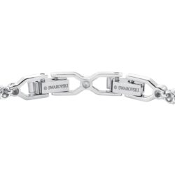 Swarovski - Imber Emily Tennis bracelet, Round cut, White, Rhodium plated - Bilde 4