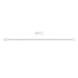 Swarovski - Imber Emily Tennis bracelet, Round cut, White, Rhodium plated - Bilde 5