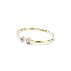 Swarovski - Chroma bangle, Mixed cuts, Multicolored, Gold-tone plated - Bilde 2