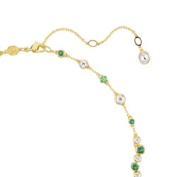 Swarovski - Constella Y necklace, Mixed cuts, Green, Gold-tone plated - Bilde 2
