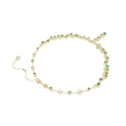 Swarovski - Constella Y necklace, Mixed cuts, Green, Gold-tone plated - Bilde 4