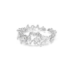 Swarovski - Constella bracelet, Mixed cuts, White, Rhodium plated - Bilde 4