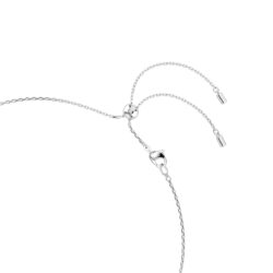Swarovski - Constella necklace, Crystal pearl, Round cuts, White, Rhodium plated - Bilde 3
