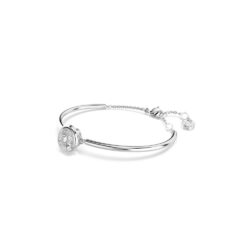 Swarovski - Dextera bangle, Round cut, White, Rhodium plated - Bilde 2