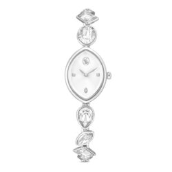 Swarovski - Gema watch, Crystal bracelet, Silver tone, Stainless steel