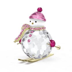Swarovski - Holiday Cheers Dulcis Snowman, Pink