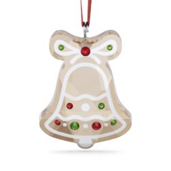 Swarovski - Holiday Cheers Gingerbread Bell Ornament