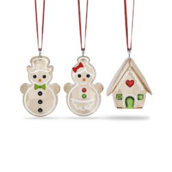 Swarovski - Holiday Cheers Gingerbread Ornament Set