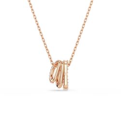Swarovski - Hyperbola pendant, Mixed cuts, White, Rose gold-tone plated - Bilde 3