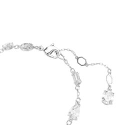 Swarovski - Idyllia bracelet, Mixed cuts, Snowflake, White, Rhodium plated - Bilde 2