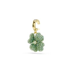 Swarovski - Idyllia charm, Clover, Green, Gold-tone plated - Bilde 3
